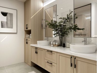 Modern Bathroom Remodeling Project