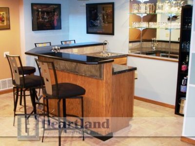 Basement Bars And Fireplaces Gallery 32